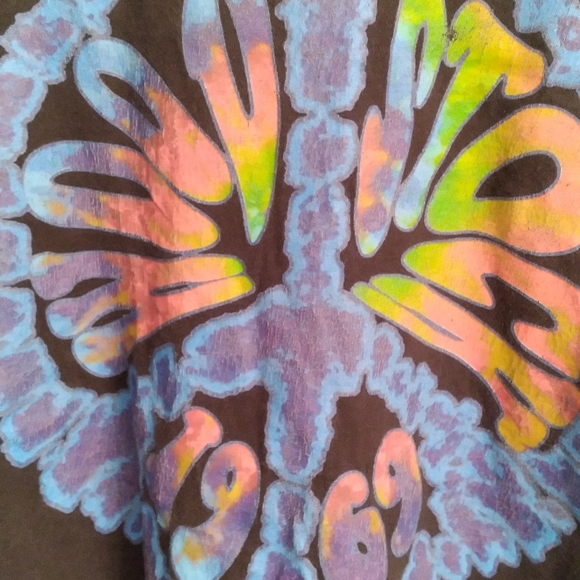 Vintage 60's Tee shirt Wood Stock 1969